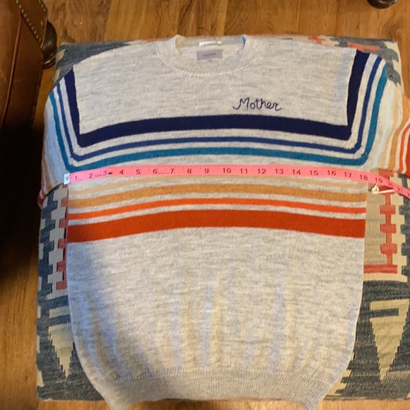 NWT!!! MOTHER Striped Jumper On the Edge of Golden - Picture 6 of 8